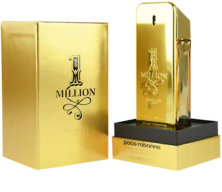 Paco Rabanne 1 Million Absolutely Gold, parfum pour homme 100 ml notino.fr