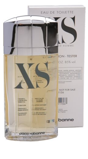Paco Rabanne Xs Pour Homme Eau De Toilette Tester For Men 100 Ml