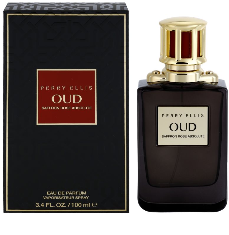 Perry Ellis Oud Saffron Rose Absolute, Eau de Parfum unisex 100 ml ...