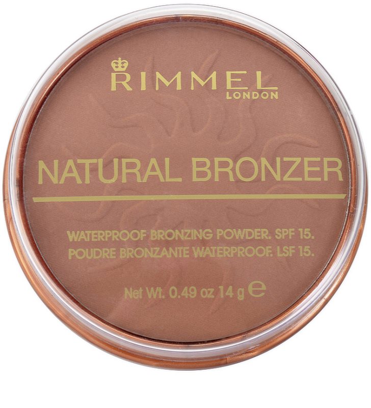 RIMMEL NATURAL BRONZER Waterproof Bronzing Powder SPF 15 notino.co.uk