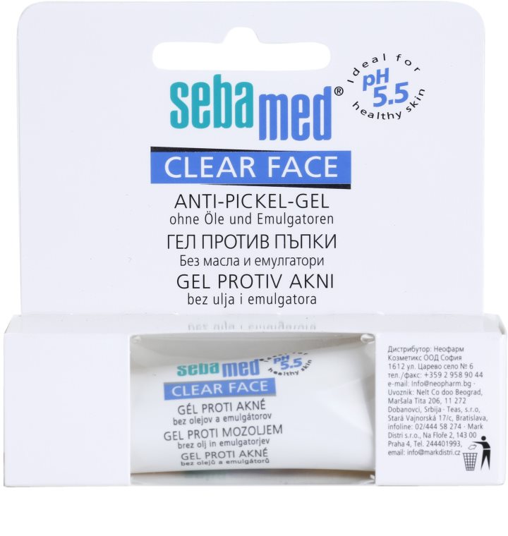 SEBAMED CLEAR FACE gel antiacné notino.fr