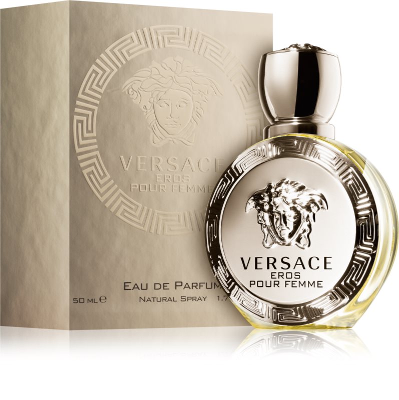 Versace Eros Pour Femme, Eau de Parfum für Damen 50 ml | notino.de