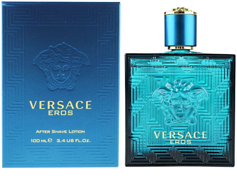 Versace Eros, After Shave Lotion for Men 100 ml | notino.co.uk