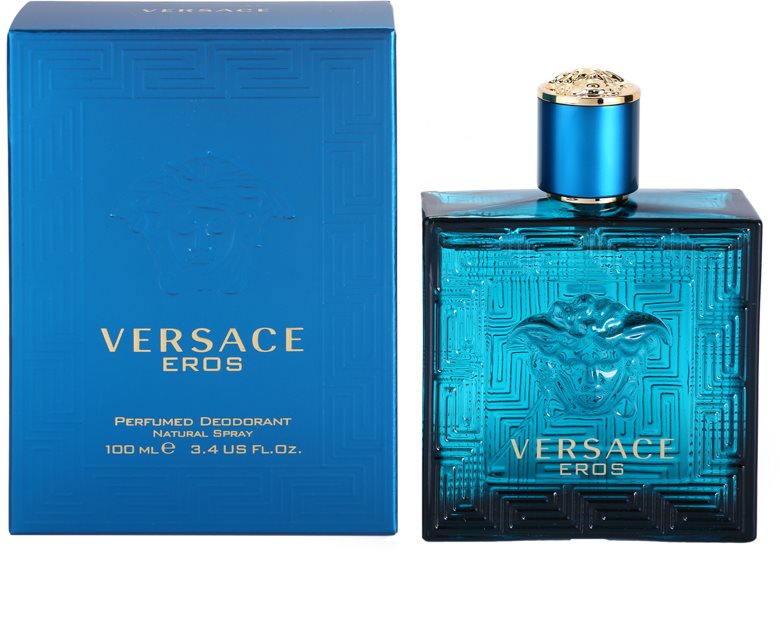 Versace Eros, Deo Spray for Men 100 ml | notino.co.uk