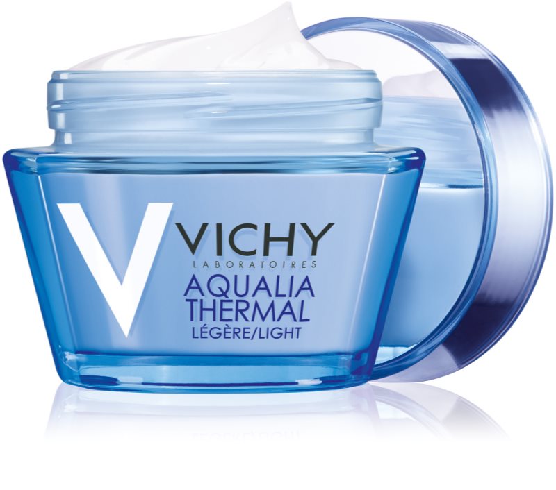 Crème Hydratante Vichy Aqualia Thermal Légère – 50 Ml – SPF 0, Sans Parfum – Neuf