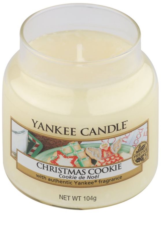 Yankee Candle Christmas Cookie, vonná svíčka 104 g Classic malá notino.cz
