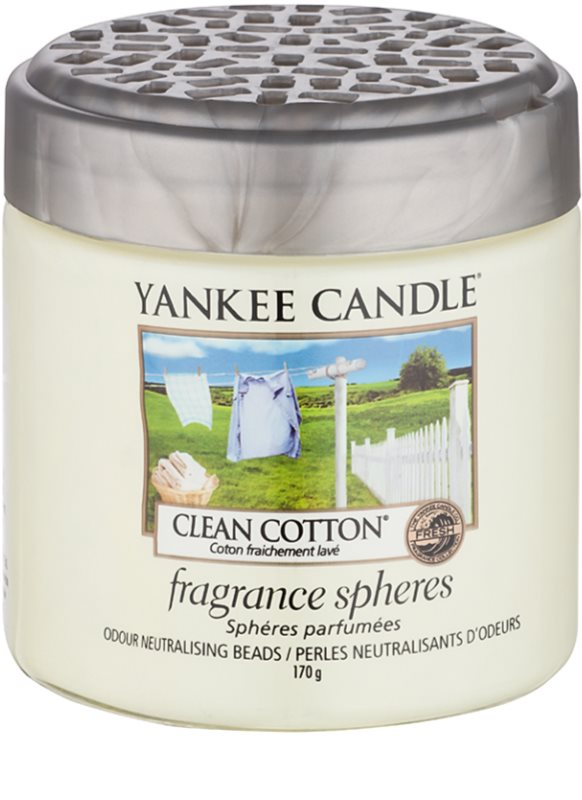 Yankee Candle Clean Cotton, sphères parfumées 170 g notino.fr